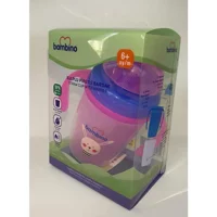 Wee Baby P6150 Akıtmaz Kulplu 6+ Ay 125 ml Alıştırma Bardağı Pembe