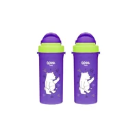 Wee Baby Pipetli Akıtmaz Kulpsuz 6+ Ay 300 ml Alıştırma Bardağı Mor