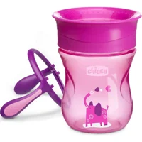 Chicco Kulpsuz 12+ Ay 200 ml Alıştırma Bardağı Pembe