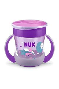 Nuk Akıtmaz Kulplu 6+ Ay 160 ml Alıştırma Bardağı Pembe