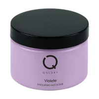 Qolory Violete Siyah Nokta Karşıtı Krem Kavanoz Yüz Peelingi 150 ml