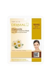 Dermal Chamomile Collagen Essence Nemlendiricili Kağıt Yüz Maskesi 20 ml