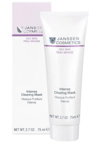 Janssen Cosmetics Intense Clearing Aloe Veralı Nemlendiricili Krem Yüz Maskesi 75 ml