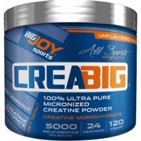 Bigjoy Sports Creatine Monohydrate Aromasız Toz Kreatin 120 gr