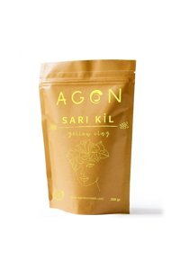 Agon Sarı Killi Toz Yüz Maskesi 250 gr