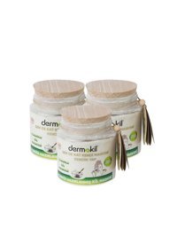 Dermokil Yosunlu Killi Nemlendiricili Krem Yüz Maskesi 3x220 ml