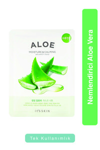 It'S Skin The Fresh Aloe Veralı Nemlendiricili Kağıt Yüz Maskesi