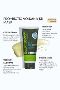 Ecoprobiotic Volkanik Killi Nemlendiricili Krem Yüz Maskesi