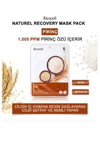 Ricocell Pirinç Özlü Nemlendiricili Kağıt Yüz Maskesi 23 ml