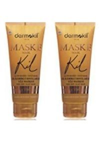 Dermokil Gold Killi Soyulabilir Krem Yüz Maskesi 2x75 ml