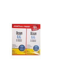 Ocean D3K2 Çocuk Yetişkin 2x20 ml