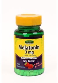 Vitapol Melatonin Çilekli Yetişkin Mineral 120 Adet