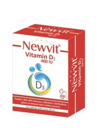 Newvit Vitamin D3 400 Iu Zeytinyağı Yetişkin 30 ml