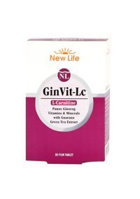 New life Ginvit Bitkisel Yetişkin Mineral 30 Adet