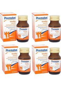 Pharmaton Vitality Yetişkin Mineral 4x30 Adet