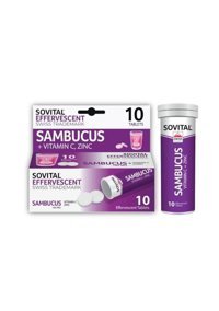 Sovital Premium Sambucus Sambucus Yetişkin 10 Adet