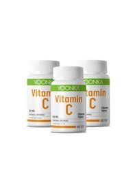 Voonka Vitamin C Portakallı Yetişkin 3x62 Adet