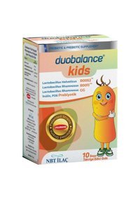 Nbt İlaç Duobalance Kids Çocuk Vitamin Mineral 10 Adet