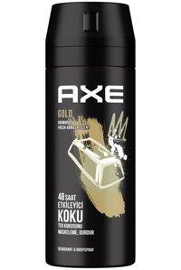 Axe Gold Pudrasız Ter Önleyici Sprey Erkek 150 ml