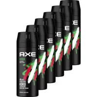 Axe Africa Pudrasız Ter Önleyici Sprey Erkek 6x150 ml