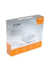 D-Link DIR-612 2.4 GHz 300 Mbps Single Band Router