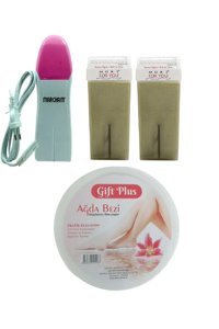 Gift Plus 1+1 Roll-On Ağda Makinesi + 2xKartuş Ağda + Ağda Bezi