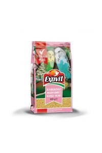 Berrinstore Exovit Kabuksuz Karışık Vitaminli Muhabbet Kuşu Yemi 400 gr