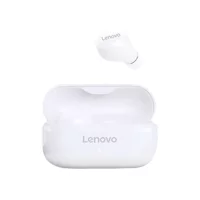 Lenovo LP11 TWS Tek Mikrofonlu Bluetooth 5.0 Silikonsuz Gürültü Önleyici Kablosuz Kulak İçi Bluetooth Kulaklık Beyaz