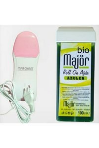 Bio Majör 1+1 Roll-on Ağda Makinesi + Azulen Kartuş Ağda