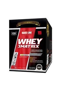 Hardline Whey 3 Matrix Çilekli Whey Protein Protein Tozu 450 Gr