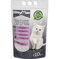 Kitty Max Lavanta Kokulu Topaklanan İnce Taneli Bentonit Kedi Kumu 10 lt