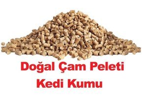 Bonny Nice Doğal Topaklanan Kalın Taneli Çam Pellet Kedi Kumu 4x6 lt