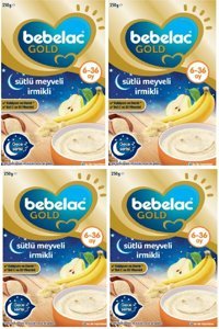 Bebelac Gold Tahıllı İrmikli Probiyotikli Kaşık Maması 4x250 gr