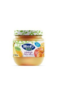 Hero Baby Tahılsız Glutensiz Karışık Meyveli Kavanoz Maması 125 gr