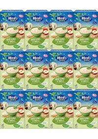 Hero Baby Gece Tahıllı Elmalı Tahıllı Sütlü Kaşık Maması 12x200 gr