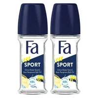 Fa Sport Pudrasız Ter Önleyici Antiperspirant Roll-On Erkek Deodorant 2x50 ml