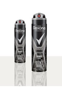 Rexona Men Naturel Fresh Kömür Detox Pudrasız Ter Önleyici Antiperspirant Sprey Erkek Deodorant 2x150 ml