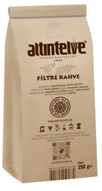 Altıntelve Brezilya Arabica Çekirdek Filtre Kahve 250 gr