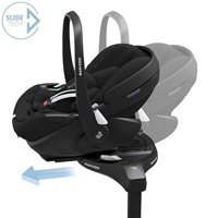 Maxi-Cosi Pebble SlideTech Isofixli-Emniyet Kemerli 360 Derece Dönen 0-13 kg Yatabilen Sürüş Yönü-Sürüş Yönü Tersi Oto Koltuğu Siyah