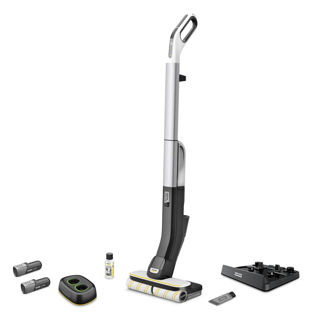 Karcher FC 4 Kuru 240 W Kablosuz Şarjlı Dikey Süpürge Gri