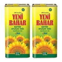 Yeni Bahar Teneke Ayçiçek Yağı 2x5 lt