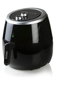 Domo DO531FR Airfryer 5.1 lt Tek Hazneli Yağsız Sıcak Hava Fritözü Siyah