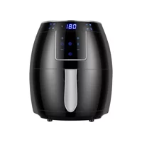 Xiaomi HEYplus Airfryer 4.5 lt Tek Hazneli Izgara Yapan Led Ekranlı Yağsız Sıcak Hava Fritözü Siyah