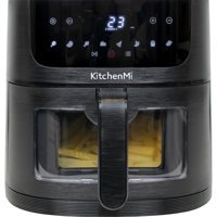 Xiaomi KitchenMi Airfryer 6 lt Tek Hazneli Led Ekranlı Yağsız Sıcak Hava Fritözü Siyah