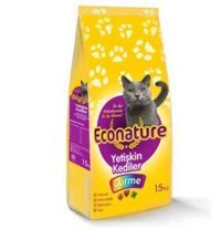 Econature Gurme Balıklı Tahıllı Yetişkin Kuru Kedi Maması 15 kg