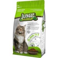 Jungle Balıklı Tavuklu Tahıllı Yetişkin Kuru Kedi Maması 500 gr