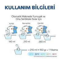 Bingo Oksijen Hipoalerjenik Yasemin ve Beyaz Çay Renkliler ve Beyazlar İçin 132 Yıkama Toz Deterjan 4x5 kg