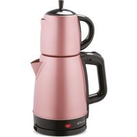 Conti CTM 121 Mytea Çelik Demlikli 1800 W Çelik Gövdeli Rose Gold Çay Makinesi