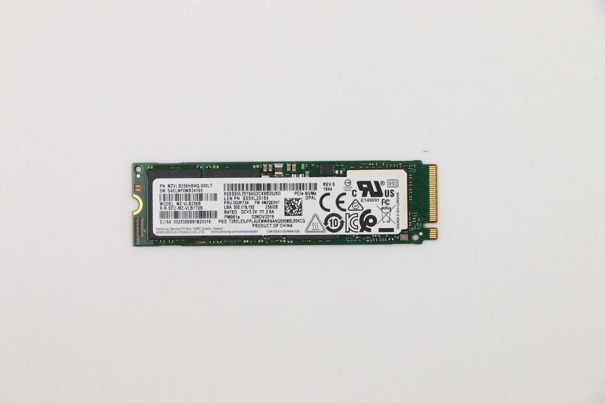 Lenovo 5SS0V26441 M.2 256 GB M2 2280 SSD