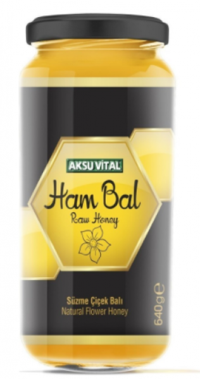 Aksu Vital Süzme Çiçek Balı 640 gr